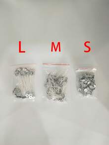 100 piezas de mechas de vela sin humo con núcleo puro para hacer velas DIY, suministros para fiestas, decoración de habitaciones, regalos de cumpleaños y graduación, kits de fabricación de velas con mechas previamente enceradas de bajo humo para adultos que hacen velas de cera de soja y cera de abeja para Halloween, otoño, festivales, vacaciones, invierno, decoración de habitaciones y regalos.