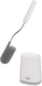 Joseph Joseph Toilet Brush With Slim Holder Flexible Anti-Drip, Grey/White - 灰色/白色 - 查看 10