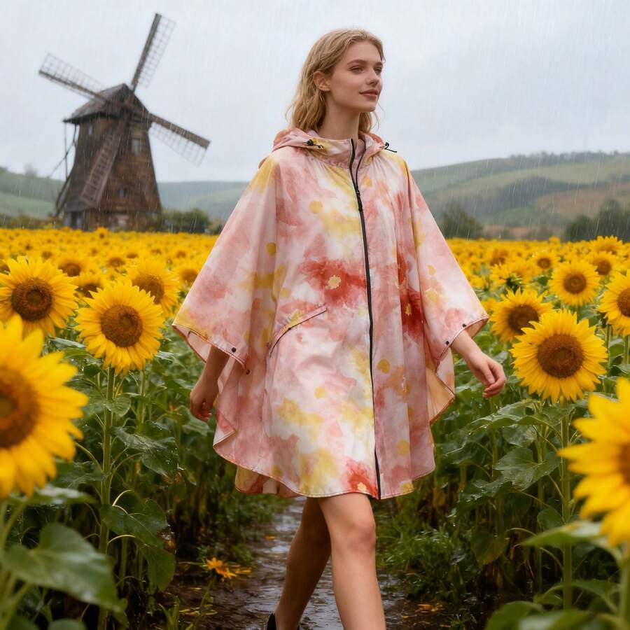 轻便连帽雨披，女士便携式拉链雨衣，带口袋，男女通用防水多色雨衣，适合户外活动，雨天、登山、露营、徒步、骑行、钓鱼等场合保暖，也适合闺蜜节、送给小狗、嘉年华、春夏精选、伴娘礼物、房间装饰、卧室装饰、海滩、旅行、男女皆宜、度假、可爱小物、母亲节礼物、卧室装饰、花园、厨房装饰、夏季、海滩、旅行必备、房间装饰、软萌小物、毕业季、户外、花园、旅行必备、便携必备、海滩必备、毕业季、毕业典礼、毕业礼物、毕业礼物、毕业礼物、毕业礼物、祝贺毕业、祝贺毕业、优秀毕业生、毕业典礼派对用品、户外必备品、旅行便携用品、徒步必备品、露营必备品、便携工具、夏季必备品、夏季便携用品 - 多色拉鍊雨衣雨披 - 查看 1