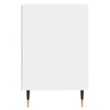 vidaXL TV-Schrank Weiß 100x35x55 cm Holzwerkstoff