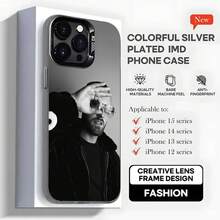 Funda de teléfono N-NIRO O-OX7 para 17, 16, 15, 14, 13, 12, 11, Pro, MAX, plus, cubierta negra mate a prueba de golpes - z7 - Ver 6