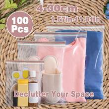 Transparent 100Pcs