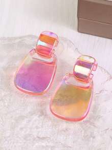 1 Pair Minimalist Candy Color Geometric Round Drop Earrings, Elegant Resin Earrings Jewelry Gift For Women, Girls, Suitable For Daily Wear, Party, Travel