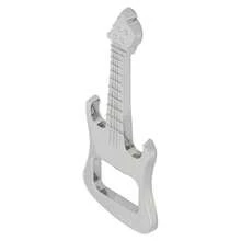 Abrebotellas de Metal con Forma de Guitarra para Cerveza, Soda como de - Plata - Ver 8