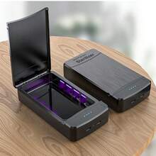 UV Nail Tools Sterilizer Box, Multi-Function Manicure Tools Sterilization & Aromatherapy Box For Nail Art Tools, Makeup Brushes, Portable Disinfecting Case For Salon, Home Use, Travel, Perfect Gift For Nail Technicians, Beauty Enthusiasts, DIY Lovers, Christmas, Birthday Gifts - 彩色 - 查看 12