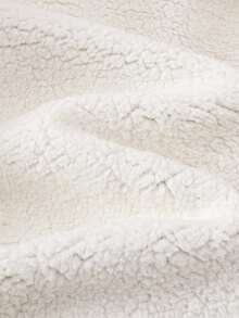 Baby Girl Brown & White Thermal Lined Long Coat, Retro & Fashionable Double-Breasted Design, Suitable For Casual Outings, School, And Leisure Activities