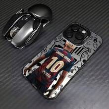 Funda para Teléfono Genio del Fútbol No.10 Y-Yamal Compatible con for  17, 16E, 16, 15, 14, 13, 12, 11 Mini Pro Max Air X XR XSMAX 8 7 Plus, Anticaída, Trasera Esmerilada, Funda Laminada Y-Yamal, Fundas para Teléfono, Funda Práctica - Color 1 - Ver 2