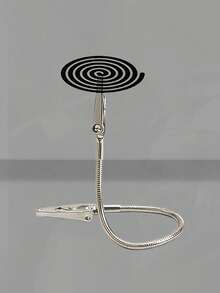 4 件重型多用途鳄鱼夹支架 - 可弯曲设计，适用于办公室、家庭、实验室工具 - 兼容蚊香、笔记、电缆 - 耐用铝合金结构、优质材料、多功能握把、电缆整理器，非常适合办公室工作人员