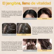 QUARXERY Shampoo Anticaída - Limpieza Profunda, Control de Grasa y Crecimiento Capilar - Naranja - Ver 3