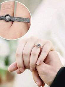 Ring Sizer Measuring Tool, Reusable Finger Size Adjuster For Loose Rings