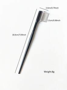 Steel Needle Eyebrow Brush, Densely Toothed Lash Comb, Makeup Tool