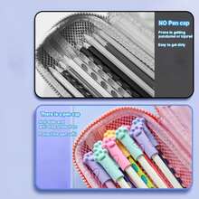 1 pieza/10 piezas/30 piezas/50 piezas Borradores con forma de pata de gato lindos - Regalo de relleno de Navidad. Colores pastel - Topes de lápiz con soporte para escribir, material de PP duradero, adecuado para la escuela, la oficina, el hogar - Compatible con bolígrafos, lápices, marcadores - Ideal para estudiantes, maestros, amantes de los gatos - Suministros de papelería a granel, artículos escolares esenciales, diseño divertido, superficie suave, accesorio funcional, trabajadores de oficina