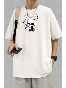 Hollow Knight Silk Song Fantasy Metroidvania Geek Video Game T-Shirt Unisex Male Female 100% Cotton Premium Top Streetwear Launch Immediate Shipping Various Colors!! Plus Size - 花 - 查看 2