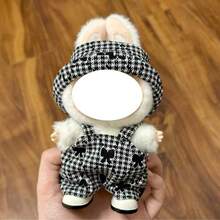 【仅衣服】17CM休闲时尚连体裤，1/2/3代可爱娃娃毛绒玩偶背带裤套装 适用于（不含娃娃和鞋子） - 彩色 - 查看 14