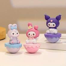 1个Kulomi KT猫咪可爱保温杯，放松身心，稳定情绪，减压神器，办公桌面小摆件 - 彩色 - 查看 6