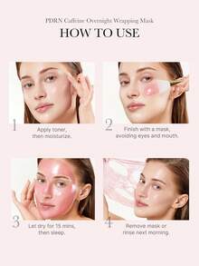 Medicube 胶原蛋白夜间面膜，75毫升 - 咖啡因包裹面膜 - 查看 5