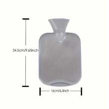 Botol Air Panas 33,81 Oz (Kurang Lebih 1000 Ml) dengan Lapisan PVC, Desain Hewan Plush yang Lucu, Penghangat Tangan & Kaki Portabel yang Dapat Dilepas, Pemanasan Cepat, Kehangatan Tahan Lama - MultiWarna - View 10