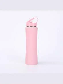 1个个性化水瓶，可定制姓名，不锈钢材质，保温，运动水瓶，日常使用，是送给家人、同事、女友、兄弟姐妹的理想礼物，容量600毫升，带吸管，易于清洁，精致，高品质定制，个性化，独特，是送给她、男友、女友、爸爸的理想礼物。