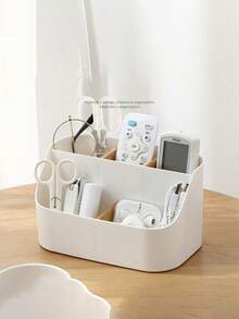 1 Stück Desktop Aufbewahrungsbox Organizer, große Gitteraufbewahrungsbox für Zuhause, Büro, Küche und mehr, hochkapazitiver Kunststoff Organizer