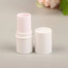 1/5pcs 5g Pink Plastic White Pink Solid Perfume Deodorant EMPTY Containers Portable Makeup Lipstick Tubes Contour Stick Packaging - Multicolor - View 9