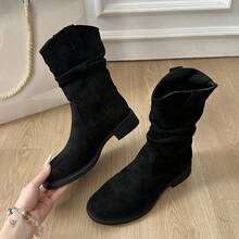 Women Western Boots - Camel - View 8