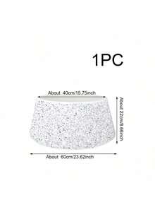 1 件圣诞树裙，3D 亮片树裙装饰，圣诞派对家居装饰，圣诞树底盖，闪亮厚实的金色、红色、银色裙子，带粘合剂，方便存放 - 白色 - 查看 10