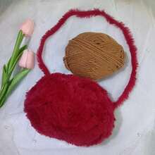 1 peça de 100 gramas de fio supermacio, colorido, grosso e fofo, para tricô e crochê, chapéu, cachecol, cobertor, bolsa