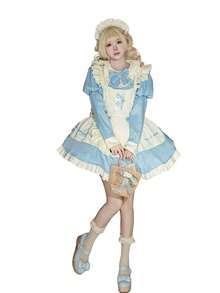 Cosplay Clothing - Blue - View 6