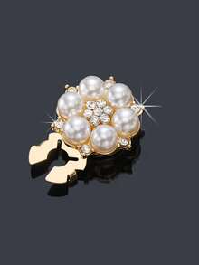 1/2/4 件女士水钻纽扣套、水晶纽扣套、可拆卸夹扣套、服装用水晶花式纽扣、带钳子的纽扣按扣，适用于礼服、晚礼服、衬衫配饰，铅色 - 彩色 - 查看 11