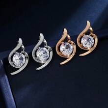 1 Pair Fashionable Vintage Earrings, Delicate Niche Design Jewelry - Earrings - View 5