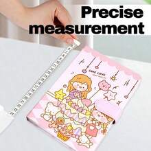 Body Measureing Tape 60 Inch, Automatic Shrinkage 3D Measuring Tape For Home And Fitness, Retractable Portable Measuring Body Tool For Waist Arms Hip, White - 白色 - 查看 7