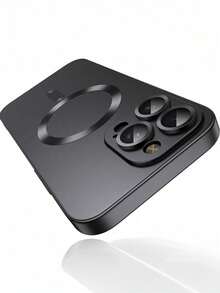 Slim Soft TPU Shockproof Magnetic Case Optimized Compatible With IPhone 17 16 15 14 13 12 11 Pro Max Plus 16Pro 15Pro 16 16e Magnetic Cover This Shockproof Case Combines The Benefits Of A Slim Profile And Shock Absorption Capabilities With A Powerful Magnetic Function - Black - View 43