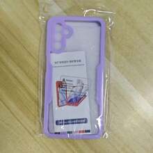 Hadaasi 1pc Soft TPU Bumper + Hard PC Back 2-In-1 Full Coverage Transparent Phone Case With Front Screen Protector, Compatible With IPhone 17 Pro/17 Pro Max/Air/17/16/16E/16 Pro Max/15/14/13/12/11 Pro Max/Plus/SE2/SE3, Galaxy M36/S25 FE, 12/13C/12C/Note 12 Pro/NOTE14 PRO+/NOTE13 PRO/NOTE13 PRO+, POCO M6 PRO, Reno14 Pro/Reno14 F, Hot 60 Pro/Hot 60 Pro+ - Mauve Purple - View 18