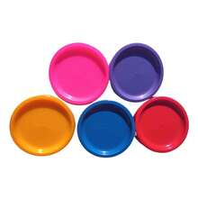Pastry Plate Set 25 Pieces 5 Assorted Colors Multicolor - Multicolor - View 2