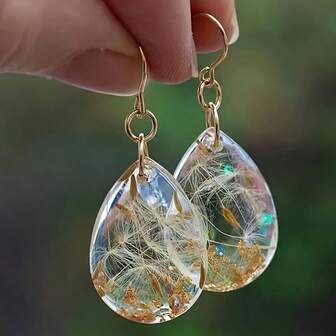 Set de 3 moldes de silicona para joyería de resina - Moldes de fundición de colgantes en forma de lágrima y óvalo, Colgantes de joyería DIY, Moldes de colgantes para pendientes, Adecuado para obras de arte de resina, accesorios y manualidades