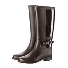 Women Rain Footwear - Brown - View 12