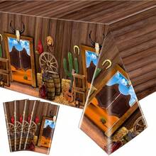 Kitchen Tablecloth - Western Cowboy - View 12