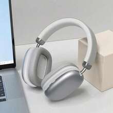 Wireless Over-Ear Headphone,350mAh LargeCapacity Battery Headset,360 Degree SurroundSound Headset, Retractable DesignPortable Audio Earphone - 均碼 - 查看 2