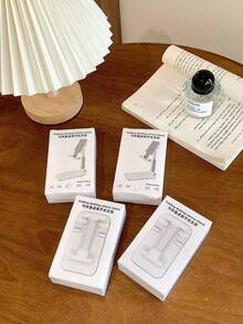 1 pieza Soporte ajustable multifuncional para teléfono/tableta, soporte perezoso para transmisión en vivo, montaje de mesita de noche - Multicolor - Ver 5