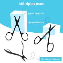 Kit de Manicura y Pedicura 36 en 1 de Acero Inoxidable - Profesional para Limpieza de Piel, Ideal para Viajar, para Hombres y Mujeres - Azul - Azul - Ver 9