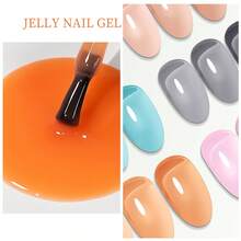 FTMY Fashionable, Casual Convenient Peel-Off 7ml 2PCS Transparent Color, Colorful Glitter Gel Nail Polish.A Perfect Small Gift For Girls, Wives And Girlfriends On Halloween, Christmas And Valentine's Day. Suitable For Parties, Gatherings And Outdoor Trips, It Is A Must-Have For Taking Photos. Multiple Colors Are Available For You To Choose From. - 紫羅蘭色 - 查看 7