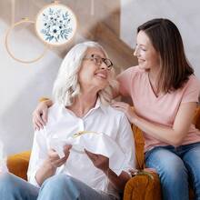 1 Set Kit de bordado para principiantes, incluye patrón de punto de cruz impreso, hilos, aro de bordado, agujas, instrucciones, kit de manualidades DIY de 7.87x7.28in, regalo ideal para Halloween, Acción de Gracias, San Valentín, Navidad, Cumpleaños