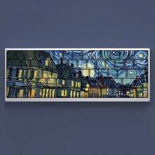 云绍星空键帽，侧面雕刻，半透明，OEM高度，兼容61、65、68、75、87、98、104键键盘 - 只有鍵帽 - 查看 1