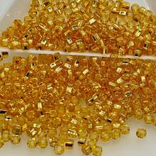 3mm Glass Seed Bead Set, Gold & Silver Asymmetrical Rice Beads - DIY Bracelets, Necklaces, Embroidery Crafts - Perfect Gift For Mothers And Friends