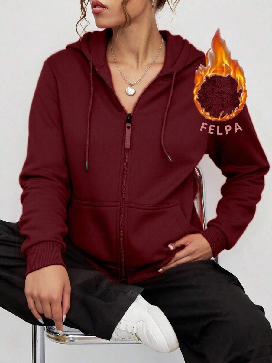 Big City Women Sweatshirts - 紫紅色 - 查看 1