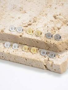 925 Silver Hypoallergenic Earring Backs Replacements(0.55cm/0.217in), 18K White Gold Plated Secure Push Earring Backs For Studs With Box - 5.5mm Behind-the-ear - View 3