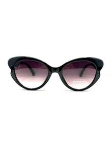 Women's Cat Eye  Retro  Protection Fashion 2025 Stylish Durable - 黑色 - 查看 4