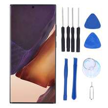 1 Set 6.9" OLED Screen Replacement For Note20 Ultra 5G | [Halloween Spooktacular ]All-In-One Display With Frame + Fingerprint Sensor, Black, Free Repair Tools & Screen Protector Included | High Sensitivity, Plug & Play, Perfect Birthday/Holiday Gift For Tech Lovers, Not A Phone Case