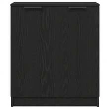 Sideboard Schwarz 60 x 30 x 70 cm Holzwerkstoff