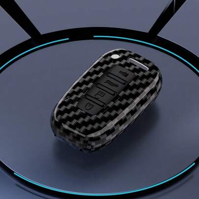 3/4pcs Carbon Fiber Color Buttons Suitable For Modern KIA Forte Sportage K2 K5 Genesis Coupe Sonata Ix35 Smart Key Fob